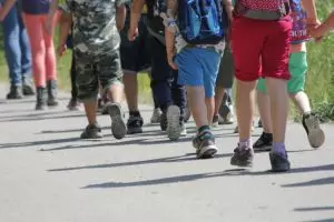 Erfolgreiche Aktion "Zu Fuß zur Schule"